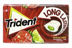 Trident Long Lasting Strawberry Lime Gums 22g