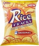 Rice Cracks Minis Rice Snacks Original Salt 35g
