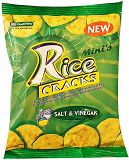 Rice Cracks Minis Σνακ Ρυζιού Αλάτι Ξύδι 35g