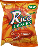 Rice Cracks Minis Rice Snacks Pizza 35g