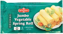 Spring Home Jumbo Vegetable Spring Roll 6Τεμ 300g