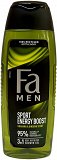 Fa Men Sport Energy Boost 3In1 Shower Body & Hair & Face 250ml