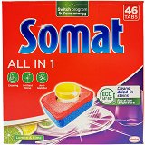 Somat All In 1 Lemon Lime Tablets 46Pcs