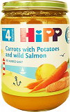 Hipp Creamed Carrots And Potatoes With Wild Salmon 190g