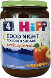 Hipp Good Night Σιμιγδάλι Μήλο Ροδάκινο 190g
