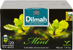 Dilmah Mint Tea Individually Wrapped 20Pcs