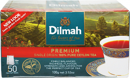 Dilmah Premium Ceylon Tea 50Pcs