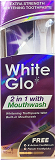 White Glo 2 In 1 With Mouthwash 100ml + 1 Οδοντόβουρτσα Δωρεάν
