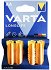 Varta Alkaline Batteries AA 4Pcs
