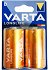 Varta Alkaline Batteries D 2Pcs