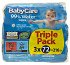 Baby Care 90% Water Μωρομάντηλα 3x72Τεμ Triple Pack