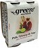 Green Mocktails Pomegranate Ginger & Lime No Added Sugar 4x330ml
