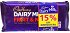Cadbury Dairy Milk Fruit & Nut 2x180g -15%