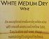 Keo White Medium Dry Wine 1L