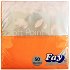 Fay Soft Point Χαρτοπετσέτες Πολυτελείας Πορτοκαλί 38x38cm 2Φύλλα 50Τεμ
