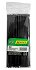 Pip Freddo Black Reusable Plastic Straws 40Pcs