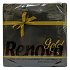 Renova Gold Χαρτοπετσέτες Μαύρο 2Φυλλο 39,5X39,5cm 40Τεμ