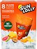 Sun Lolly Exotic Fruit Ice Lollies To Freeze With Fruit Juice 8x60ml