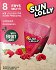 Sun Lolly Raspberry Ice Lollies To Freeze With Fruit Juice 8x60ml