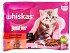 Whiskas Junior Classic Meals Βοδινό Κοτόπουλο Σε Σάλτσα 4X85g