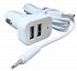 Treqa 2 Usb Car Charger Cs-219 3.1A 1Pc