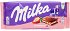 Milka Milk Chocolate Strawberry 100g