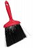 Small Clip On  Dustpan And Brush Set Various Colours