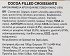 Bulgarii Marshmallow Cocoa Filled Croissants 150g